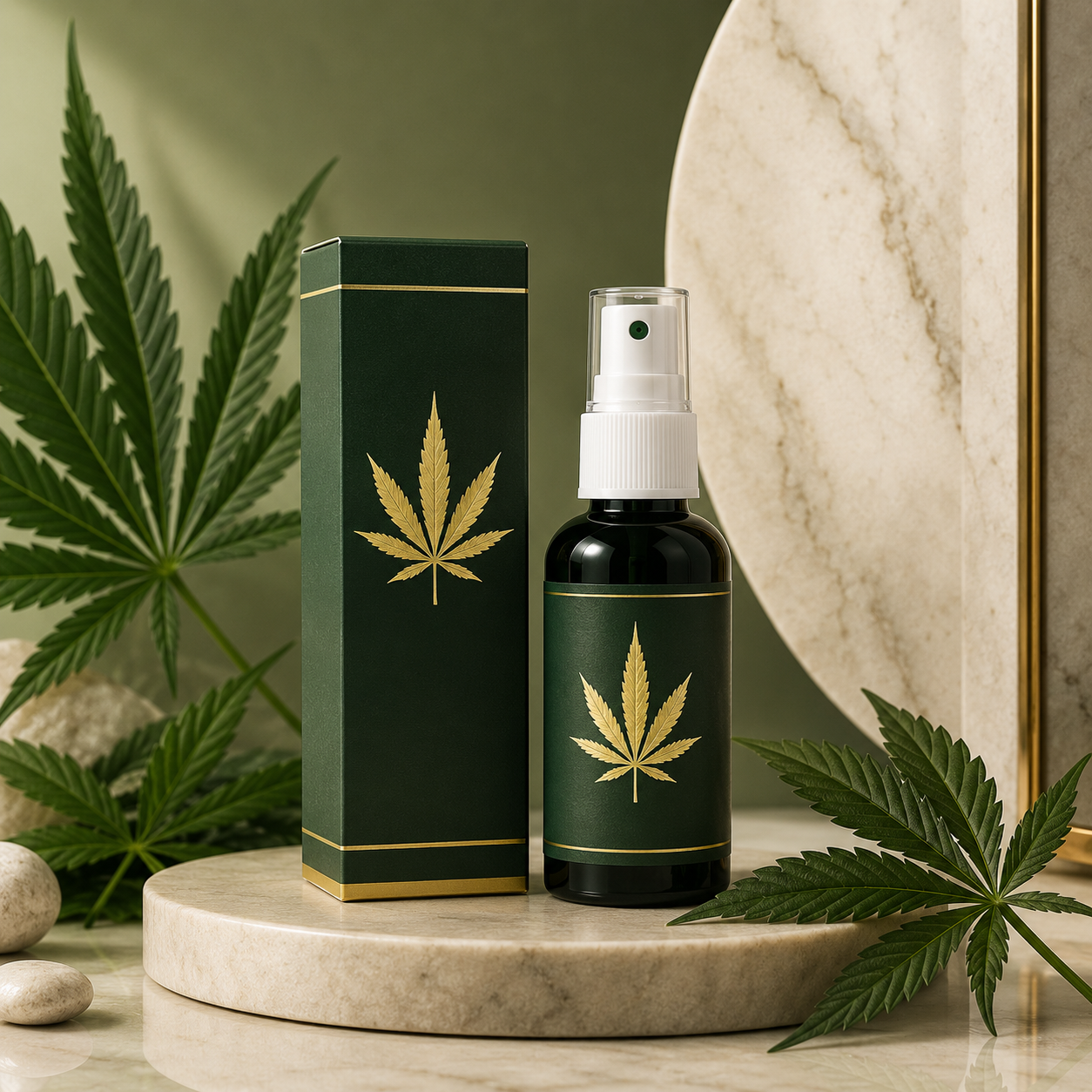 Cannabis Luxe Body Elixir™ | Aceite Corporal Botánico Premium