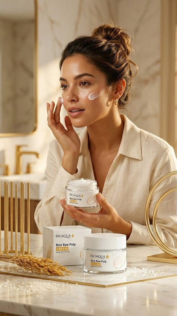 Rice Repair Cream™ | Crema Facial con Extracto de Arroz Japonés