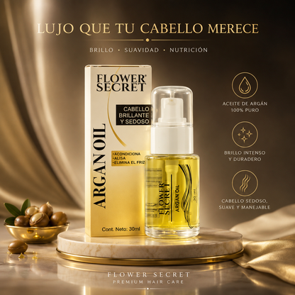 Elixir de Argán Dorado™ | Aceite Capilar de Lujo