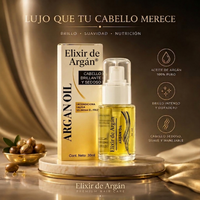 Elixir de Argán Dorado™ | Aceite Capilar de Lujo